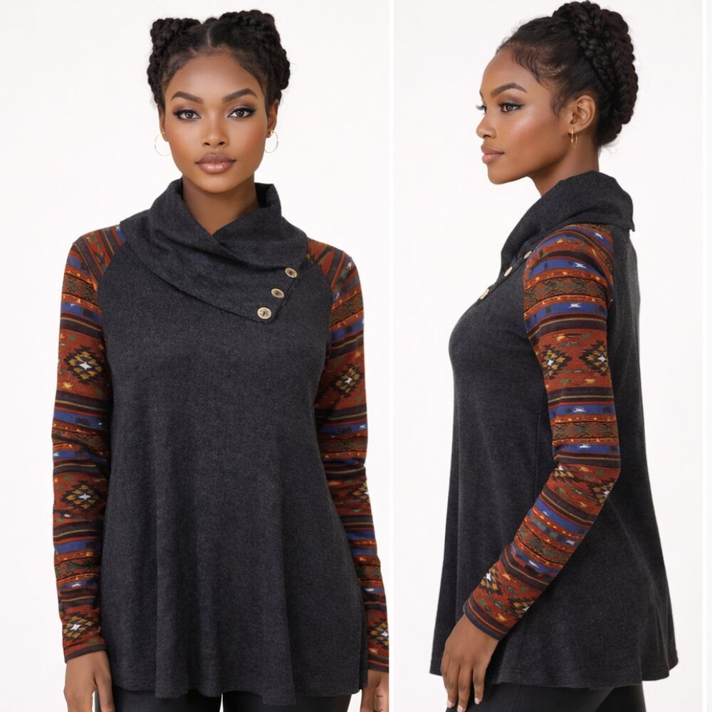 Tribal Sleeve Tunic
